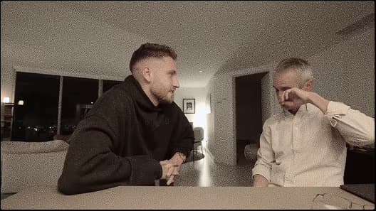 Champ paying off his dad's house on camera